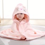 Cartoon Kids' Hooded Bath Towels - Soft & Absorbent - Image 7