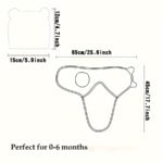 Soft Cotton Swaddle Set for Newborns 0-6 Months - صورة 2