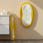 Adjustable Foldable Bath Seat - Soft, Non-Slip Comfort - صورة 3