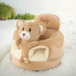 Green Plush Infant Support Chair - Safe, Cozy Learning Seat - صورة 10