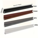 Faux Leather Door Seal Strip: Soundproof & Insulating - صورة 4