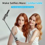 Compact 3-in-1 Wireless Selfie Stick with USB Charging - صورة 7