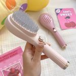 Travel-Friendly Retractable Massage Comb Duo - صورة 6