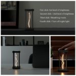 Magnetic LED Table Lamp: USB Rechargeable & Dimmable - صورة 10