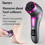 GERTZY Rechargeable Callus Remover Kit with LCD Display - صورة 9