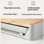 WIEZ Versatile Bamboo Cutting Board with Tray - صورة 6