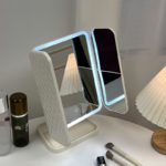 Cartoon LED Vanity Mirror with Smart Touch Control - Image 5