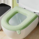 Waterproof Toilet Seat Cover - Quick Dry Comfort - صورة 2