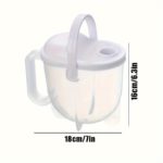 Versatile Rice Washer with Strainer for Easy Cleaning - صورة 2