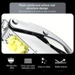 Versatile Stainless Steel Garlic Press & Nut Cracker - صورة 9