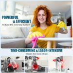 Electric Cleaning Brush Set, 5 Heads & 500 m Ah Power - صورة 7