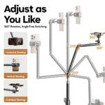 Alloy Camera Crane Tripod for Professional Content Creators - Image 5