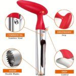 Ergonomic Apple Core Remover for Effortless Fruit Prep - Image 6