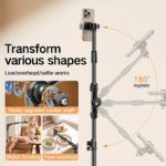 Versatile Tripod with Extendable Arm for Vlogging Success - صورة 2