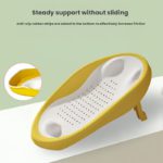 Adjustable Foldable Bath Seat - Soft, Non-Slip Comfort - صورة 8