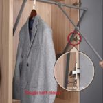 Space-Saving Pull Down Wardrobe Hanger Adjustable - Image 10