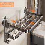 Compact Shower Organizer - No-Drill Suction Cup Design - صورة 6