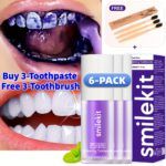 Minty Purple Toothpaste & Brush Combo: Buy 3 Get 3 Free - صورة 2