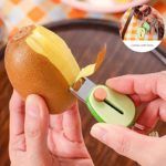 Compact Stainless Steel Peeler for Easy Travel Use