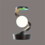 Floating RGB Lamp with Wireless Charging & Rotation - صورة 3
