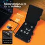 Universal Multi-Card Reader: Portable Plug & Play Solution - صورة 4