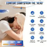 Wireless 2-in-1 Air Compression Head and Eye Massager - Image 3