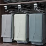 Compact Aluminum Closet Organizer: Space-Saving Solution - صورة 2