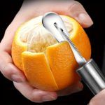 Ergonomic Stainless Steel Citrus Peeler for Easy Fruit Prep