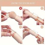 4-in-1 Double-Headed Makeup Brushes Set for Girls - صورة 9