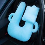 Plush Car Neck Pillow with Ergonomic Support - Image 5