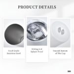 Battery-Inspired Stainless Tumbler: Perfect Gift Idea - صورة 7