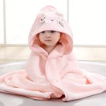 Cartoon Kids' Hooded Bath Towels - Soft & Absorbent - Image 4