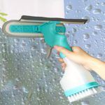 4-in-1 Glass Cleaner Brush with Built-In Spray Bottle - صورة 7