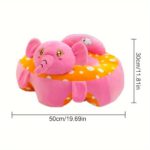LIBSIT Baby Plush Seat: Cozy Support for Sitting Skills - Image 2