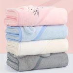 Cartoon Kids' Hooded Bath Towels - Soft & Absorbent - Image 9