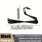 Compact Aluminum Closet Organizer: Space-Saving Solution - صورة 4