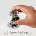 Stainless Steel Drain Cover with Hair Catcher, Rust-Proof - صورة 8