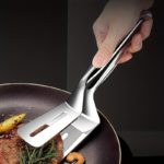 Steel Non-Stick Fish Spatula for Easy Flipping - صورة 6