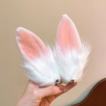 Pastel Bunny Ears Hair Clips for Easter Fun