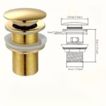 Elegant Matte Black Sink Drain Stopper - Stylish Finish - Image 4