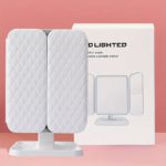 Compact Tri-Fold Vanity Mirror for Dorms & Salons - Image 6