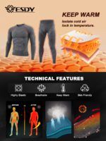 Men's Winter Compression Set for Peak Performance - صورة 3