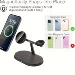 Magnetic 3-in-1 Wireless Charging Dock for Travel - Image 6
