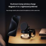 Mushroom Lamp 4-in-1 Fast Wireless Charger Station - Image 6