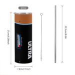 Battery-Inspired Stainless Tumbler: Perfect Gift Idea - صورة 5