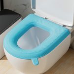 Waterproof Toilet Seat Cover - Quick Dry Comfort - صورة 9