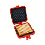 Quick-Crisp Microwave Sandwich Pan – Non-Stick & Durable - صورة 5