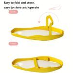 Adjustable Foldable Bath Seat - Soft, Non-Slip Comfort - صورة 2