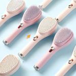 Travel-Friendly Retractable Massage Comb Duo - صورة 7