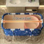 Spacious Portable Bathtub for Adults, No-Inflation Needed - صورة 3
